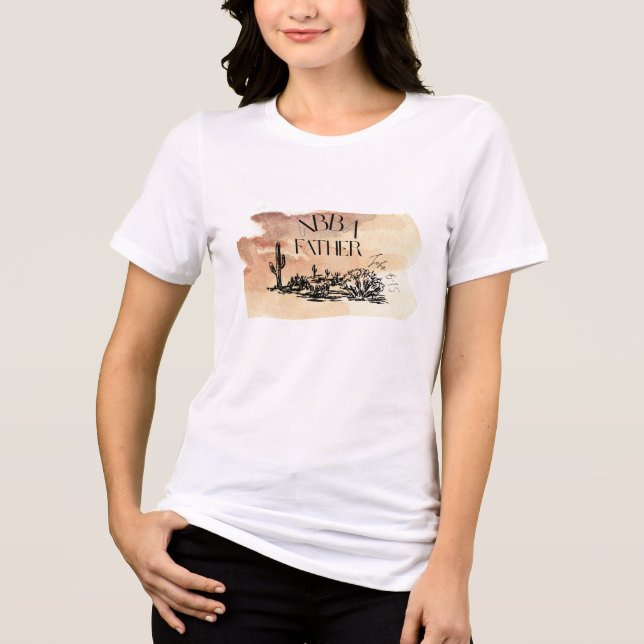 Abba Father Desert Tri-Blend Shirt (Front)
