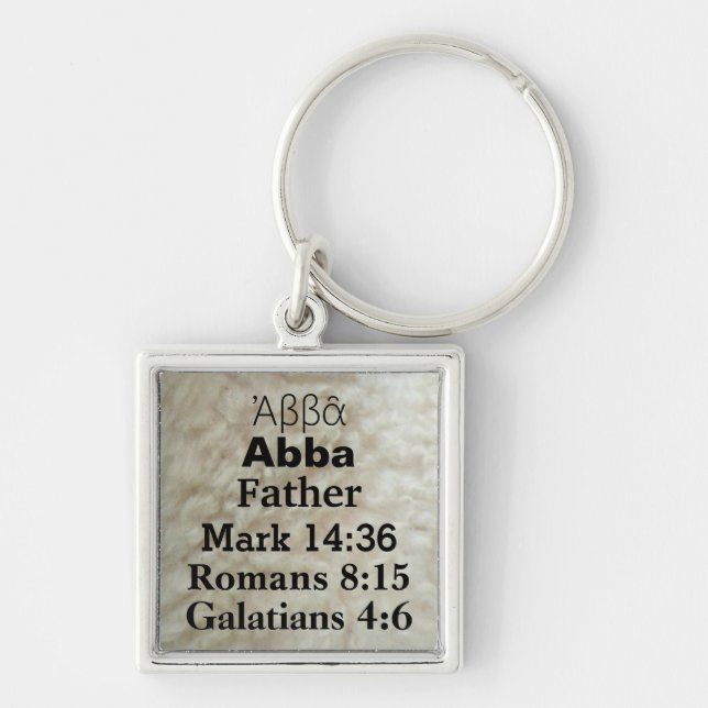 Abba - Father Keychain (Front)