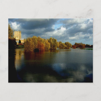 Abbaye de Tewkesbury, Angleterre, carte postale