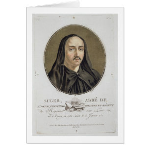 Abbe de Suger (1082-1151) from 'Portraits des gran