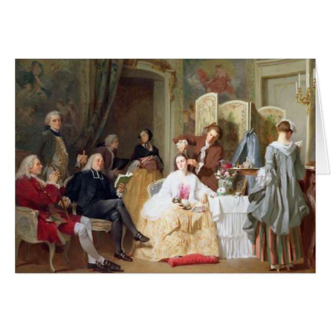 Abbe Prevost reading 'Manon Lescaut', 1856 (Front Horizontal)
