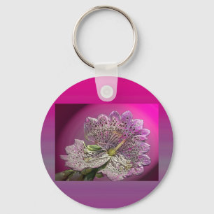Abberant Foxglove Keychain