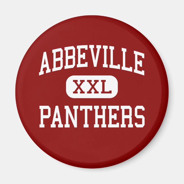 Abbeville - Panthers - High - Abbeville Magnet (Front)