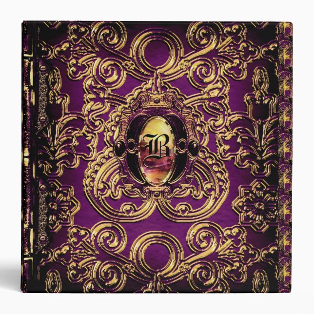 Abbey Dunlap Victorian Binder (Front)