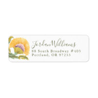 Abbey Floral Tiles - Yellow