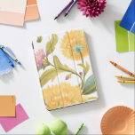 Abbey Floral Tiles - Yellow Flowers iPad Pro Cover<br><div class="desc">Abbey Floral Tiles III by June Erica Vess. Features up-close yellow flowers in a pattern-like design.</div>