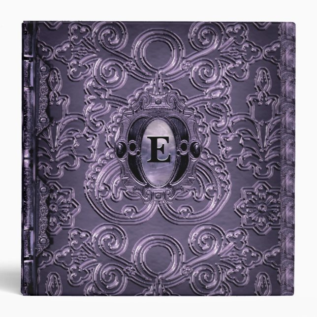 Abbey Plume Victorian  Customizable binder (Front)