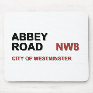 Abbey Road London England - vintage Mouse Pad