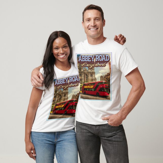 ABBEY ROAD LONDON - ENGLAND'S ICONIC ROAD T-Shirt (Unisex)