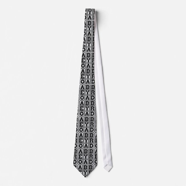 Abbey Road, Tourist Spot in London Tie (Front)