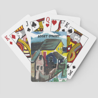 ABBEY ST PLAYING CARDS, WITH PRINTED NAME PLAYING CARDS