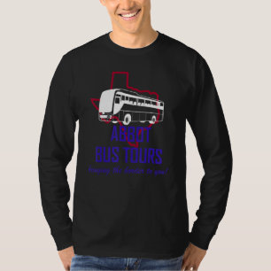 Abbot Bus Tours bringing the border to you satire T-Shirt