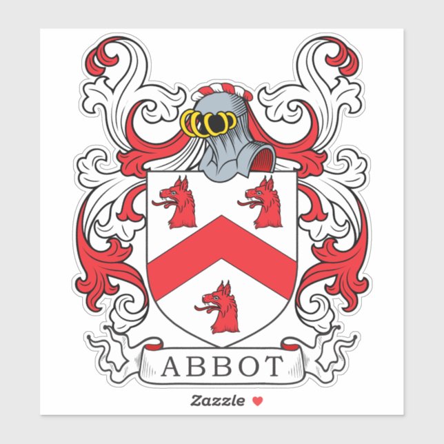 Abbot Family Crest (Sheet)