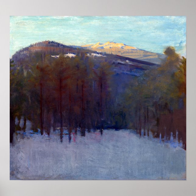 Abbott Handerson Thayer Mount Monadnock Poster (Front)