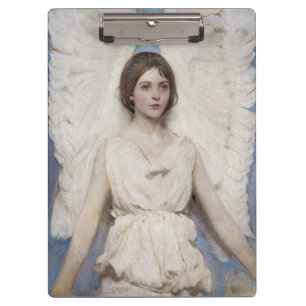 Abbott Thayer Angel Vintage Victorian Fine Art Clipboard