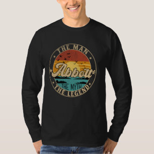 ABBOTT The Man The Myth The Legend First Name T-Shirt