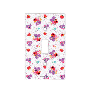 Abby And Elmo 2 Cute Pattern Light Switch Cover