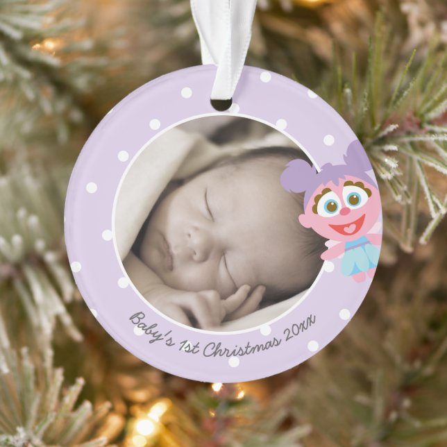 Abby Cadabby Baby's First Christmas: Add Your Name Ornament (Tree)