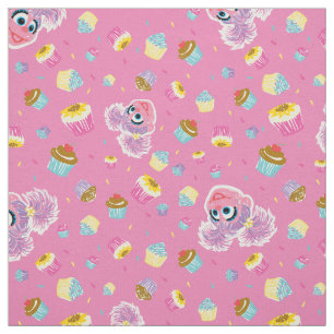 Abby Cadabby Cupcake Party Pattern Fabric