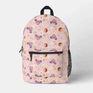 Abby Cadabby & Elmo   Woodland Pattern Printed Backpack