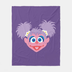 Abby Cadabby Face Fleece Blanket