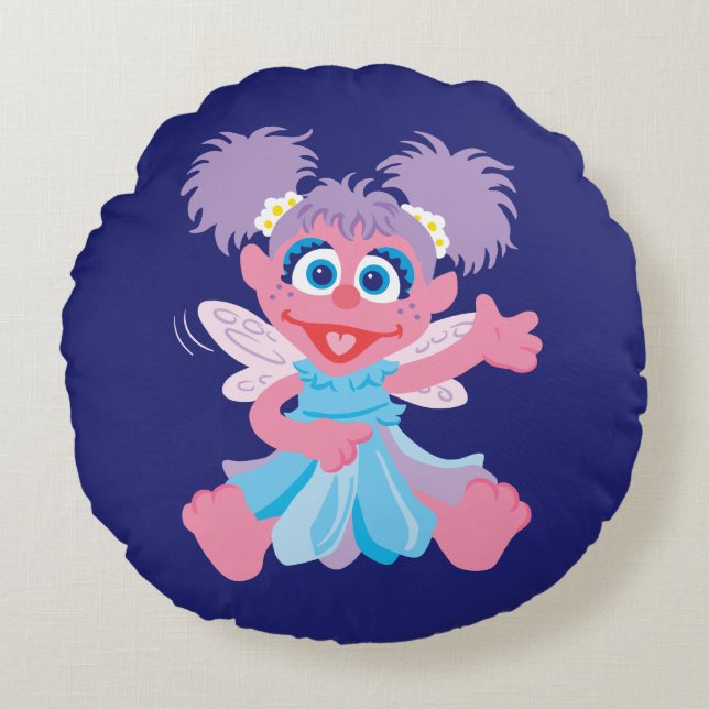 Abby Cadabby Fairy Round Pillow (Front)
