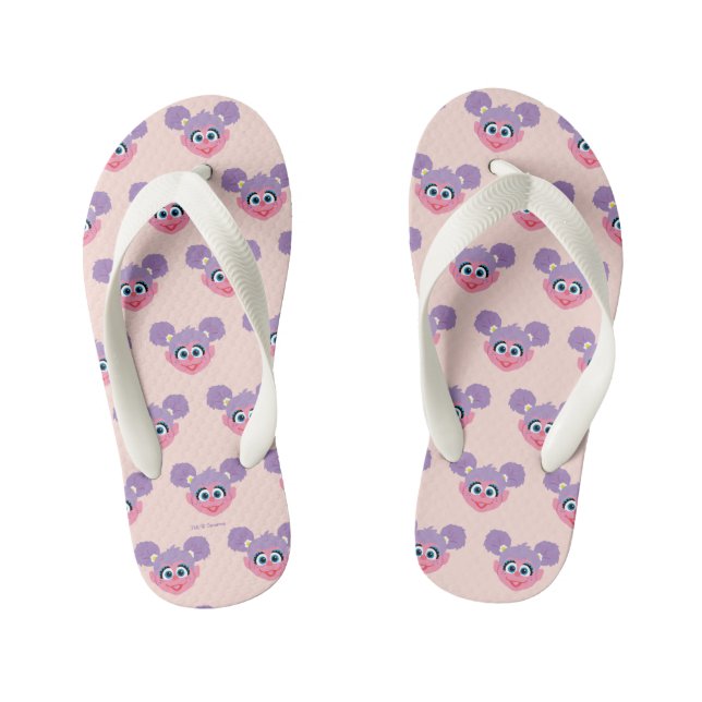Abby Cadabby | Flower Face Kid's Flip Flops (Footbed)