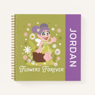 Abby Cadabby   Flowers Forever   Add Your Name Notebook