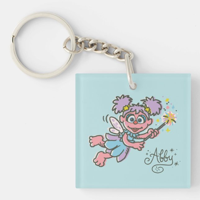Abby Cadabby Flying Keychain (Front)