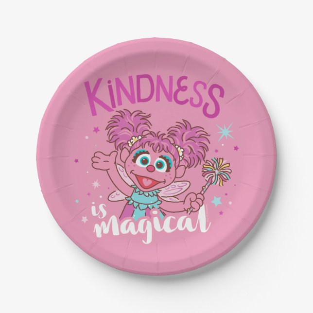 Abby Cadabby - Kindness is Magical Paper Plate (Front)