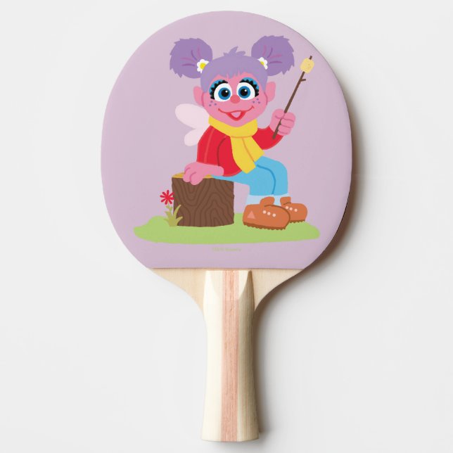 Abby Cadabby | Making S'mores Ping Pong Paddle (Front)