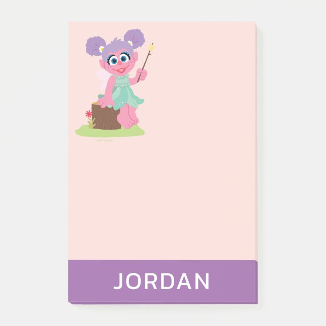 Abby Cadabby Toasting Marshmallows Post-it Notes (Front)