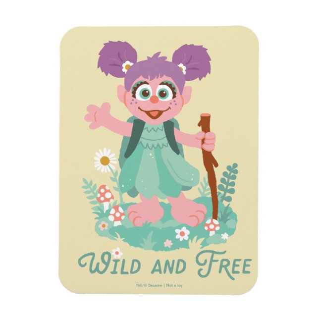 Abby Cadabby | Wild and Free Magnet (Vertical)