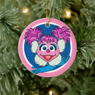 Abby Cadabby Winter Cheer Ceramic Ornament