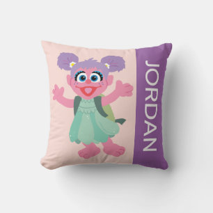Abby Cadabby Woodland Add Your Name Throw Pillow