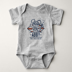 Abby For President Baby Bodysuit