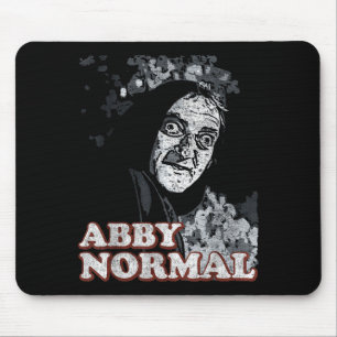 Abby Normal Brain Funny Halloween Mouse Pad