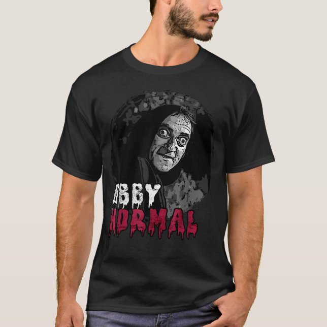 Abby Normal Brain Funny Halloween Spooky T-Shirt (Front)