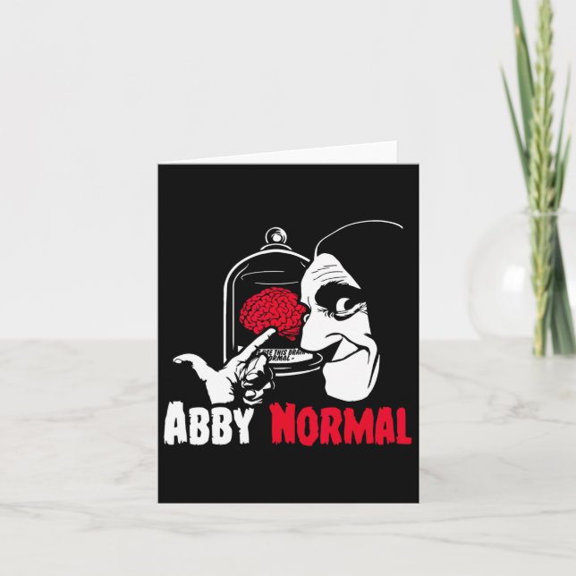 Abby Normal  Card (Front)