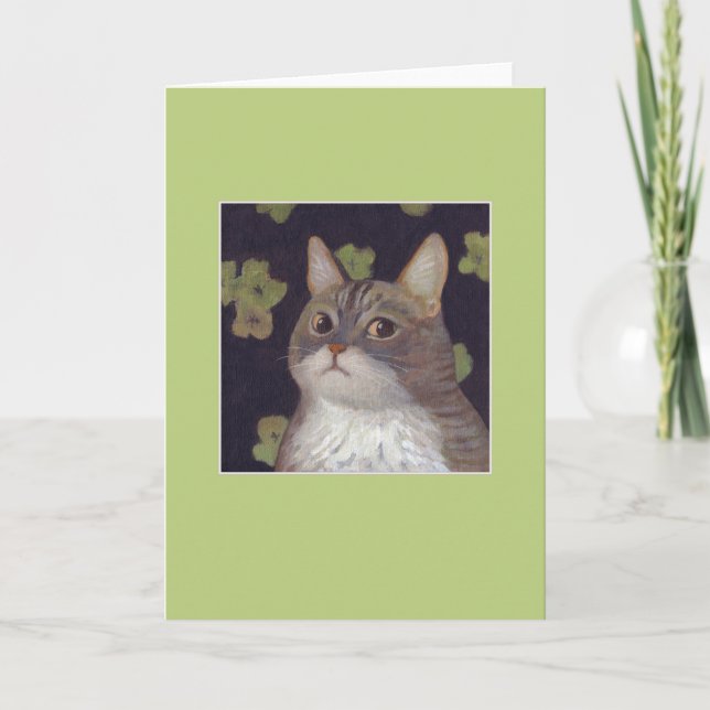Abby the Cat Card (Front)