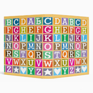 ABC Alphabet Binder
