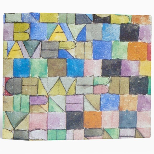 ABC (Alphabet), Paul Klee Binder (Front/Spine)