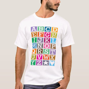 ABC Alphabet T-Shirt