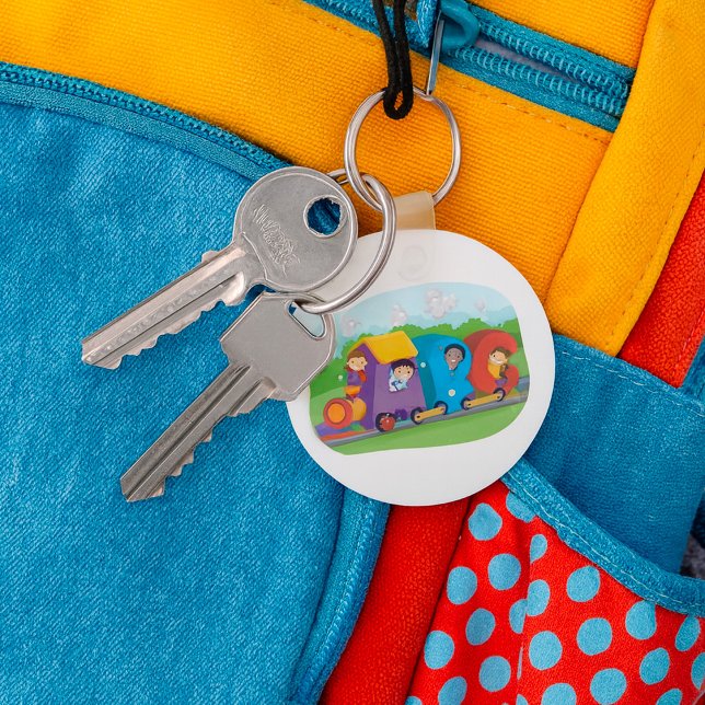 ABC Alphabet Train with Kids Fun Educational Keychain (Creator Uploaded)