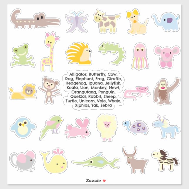 ABC Animals (Sheet)