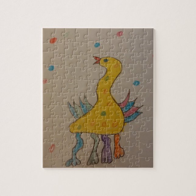 #ABC Art by Children, Easter Duck Jigsaw Puzzle (Vertical)