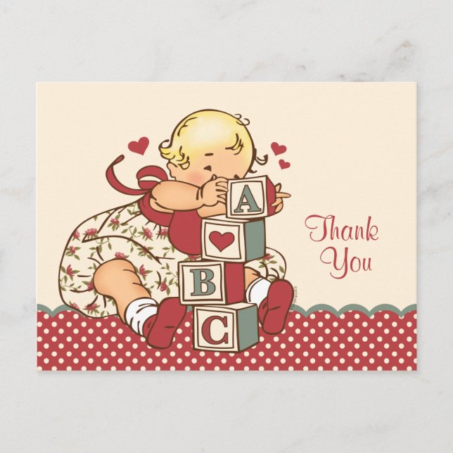 ABC Baby Postcard (Front)