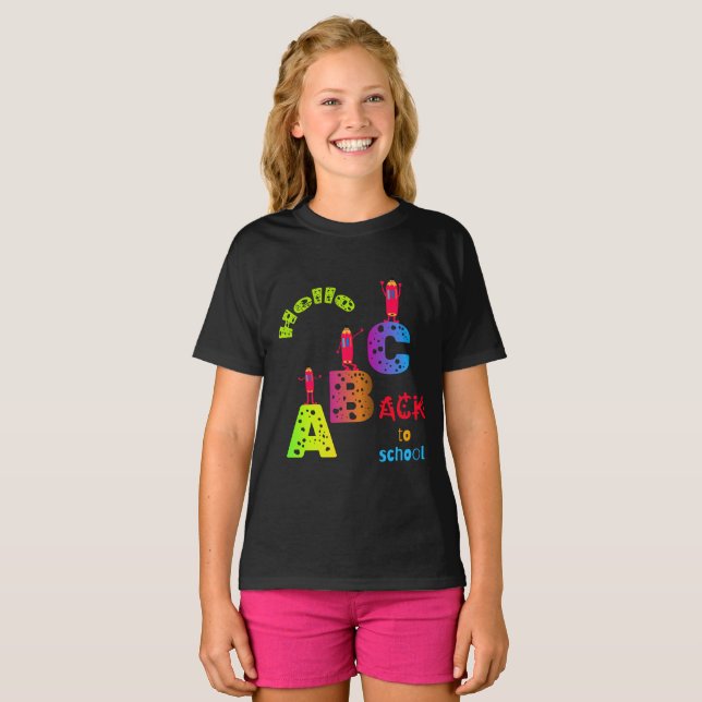 ABC Back to school  T-Shirt (Front Full)