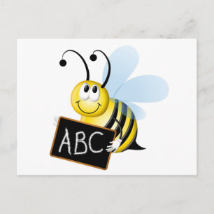 abc Bee Postcard