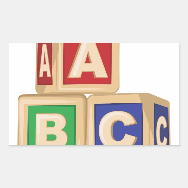 ABC Blocks Sticker (Front)